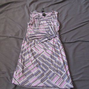 Nic + Zoe Sleeveless Wrap Dress Sz M Purple